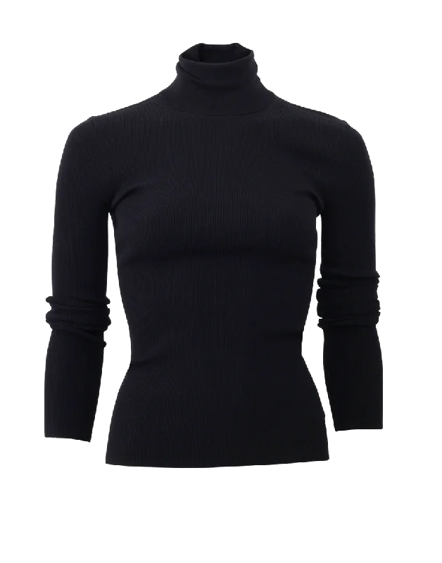 Ribbed Turtleneck