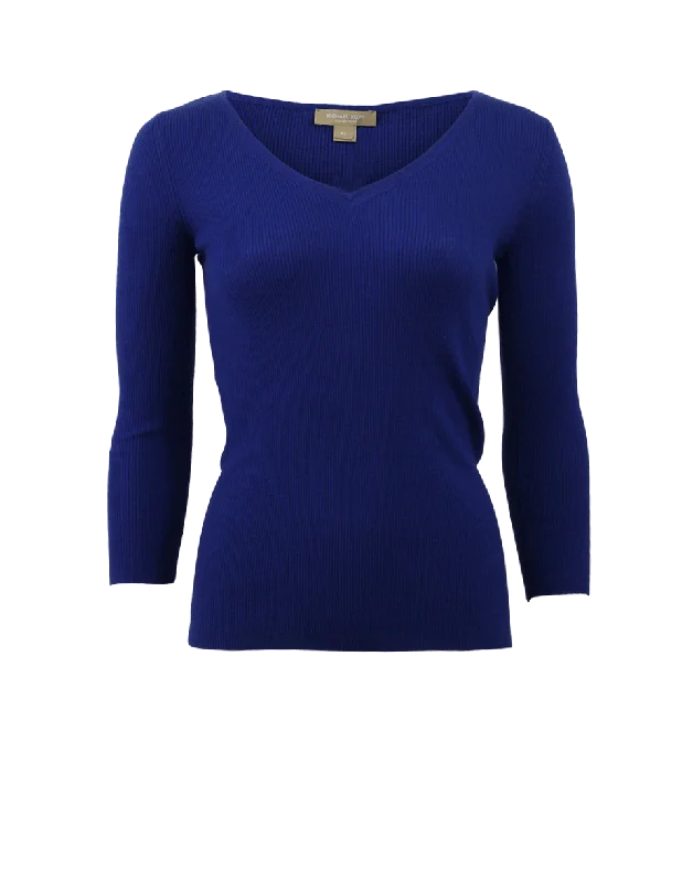 Featherweight Cashmere V-Neck Top