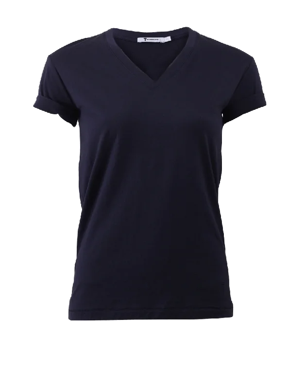 V-Neck Cotton Tee