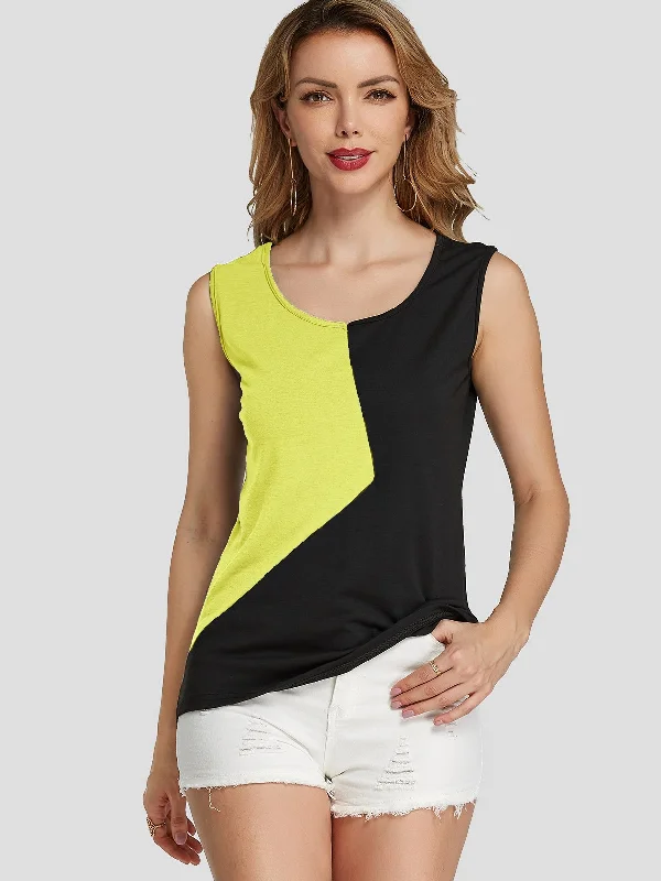 Custom Round Neck Sleeveless Cami