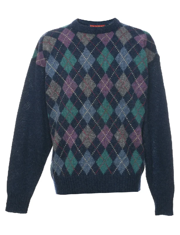 Argyle Jumper - L