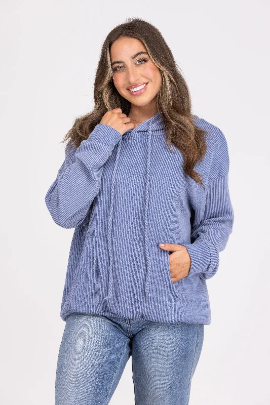 Lasting Love Women's Relaxed Ribbed Hoodie