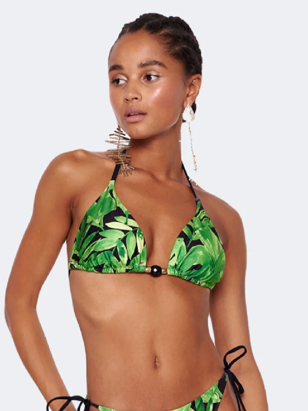 Blue Point Lahani Women Beach Bra Lime