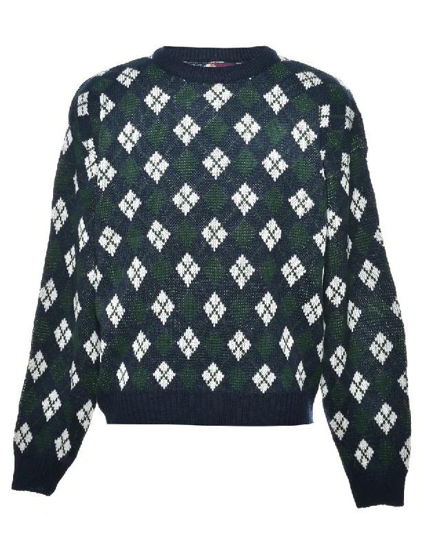 Argyle Jumper - M