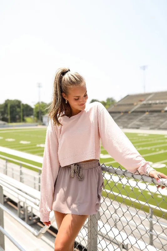 Tommy Sweatshirt - Pale Pink