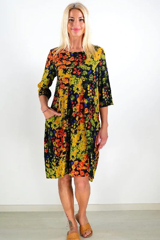 Night Garden Tunic Dress