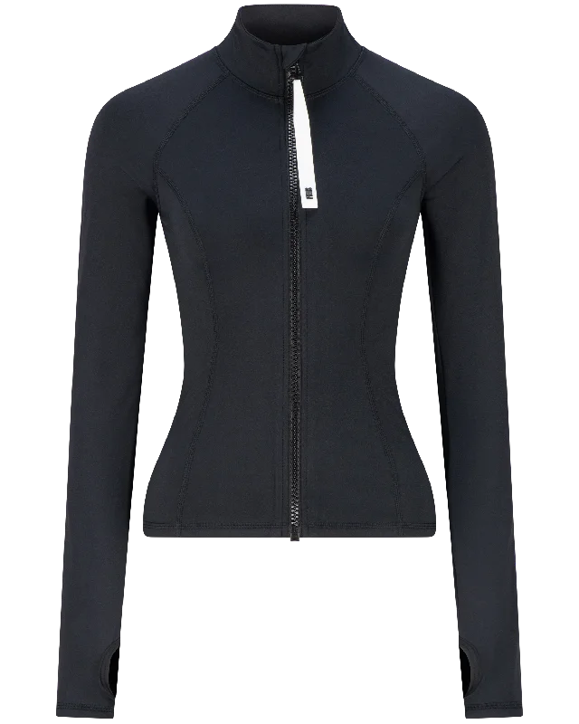 CATE RASH VEST - BLACK SAND