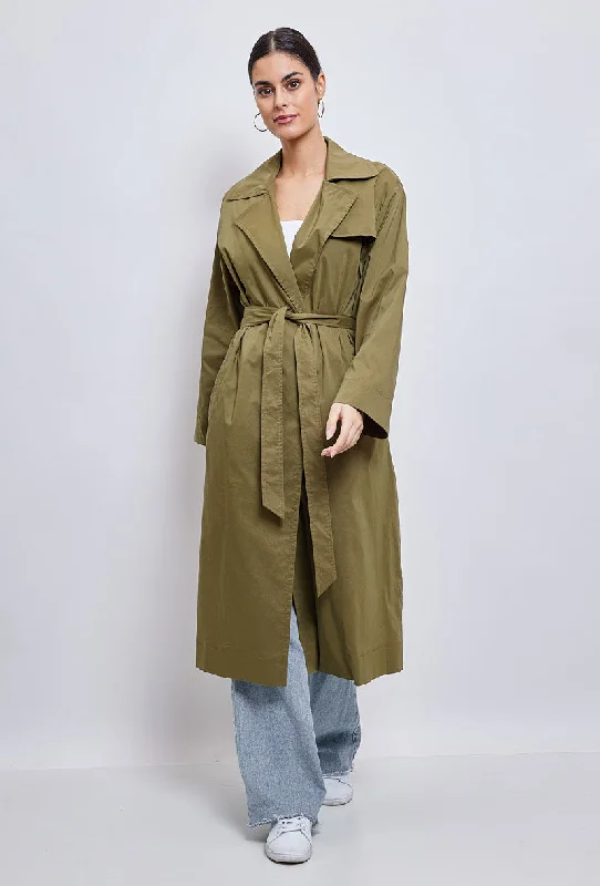 Trench long classique