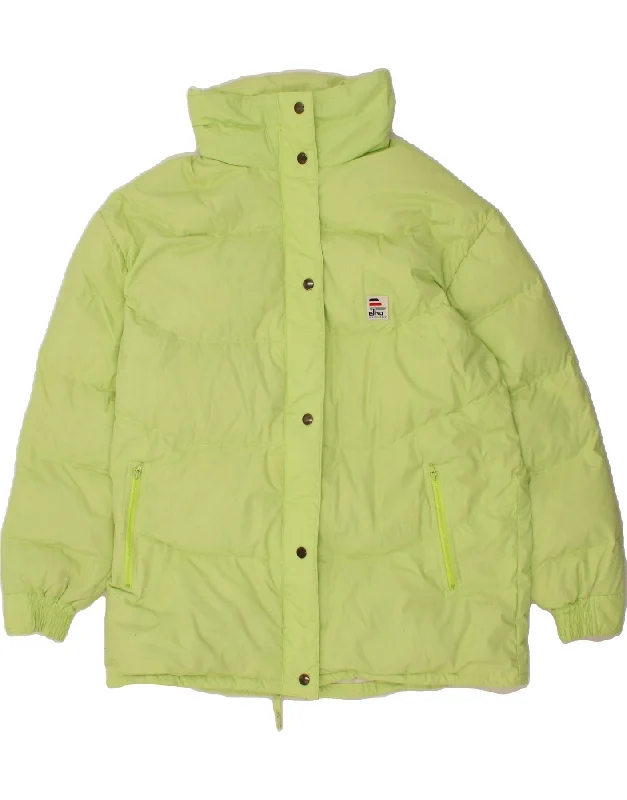 ELHO Womens Padded Jacket IT 46 Large Green Polyester