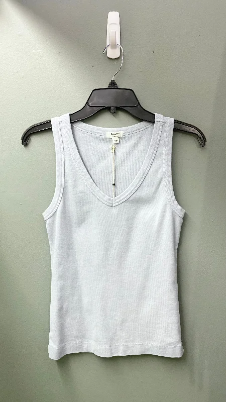 Dylan Buttery Soft Jude V-Neck Tank in Blue Fog