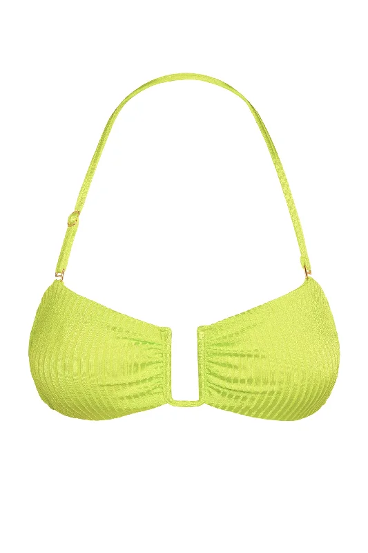 St. Martinique Bandeau - Zest Wide Rib