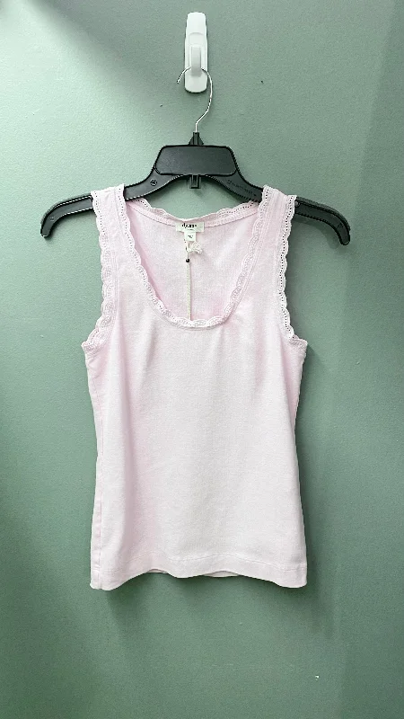 Dylan Buttery Soft Pink Scoop Neck Tank