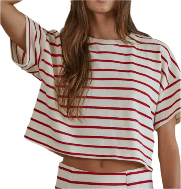 Gabby Striped Knit Top