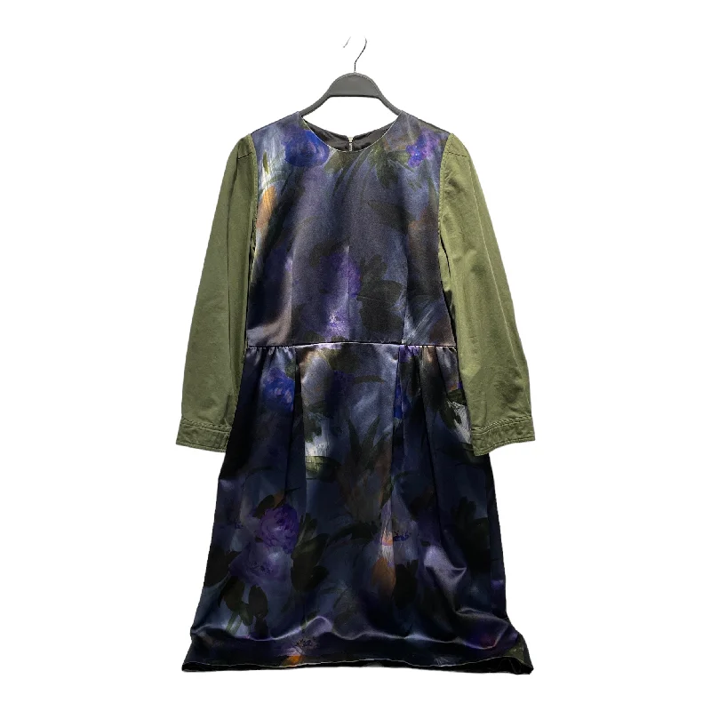 DRIES VAN NOTEN///LS Dress/--/All Over Print/Others/MLT//W [Contemporary] Essentials/