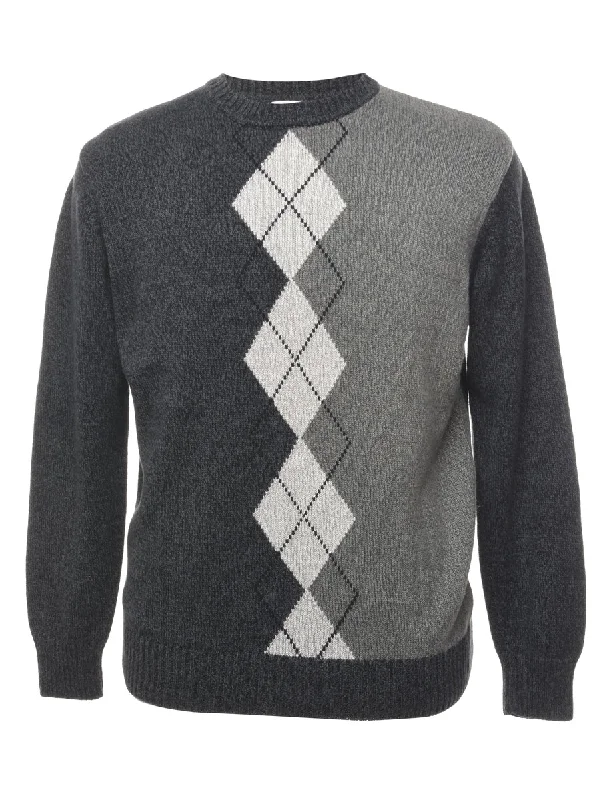 Argyle Jumper - L