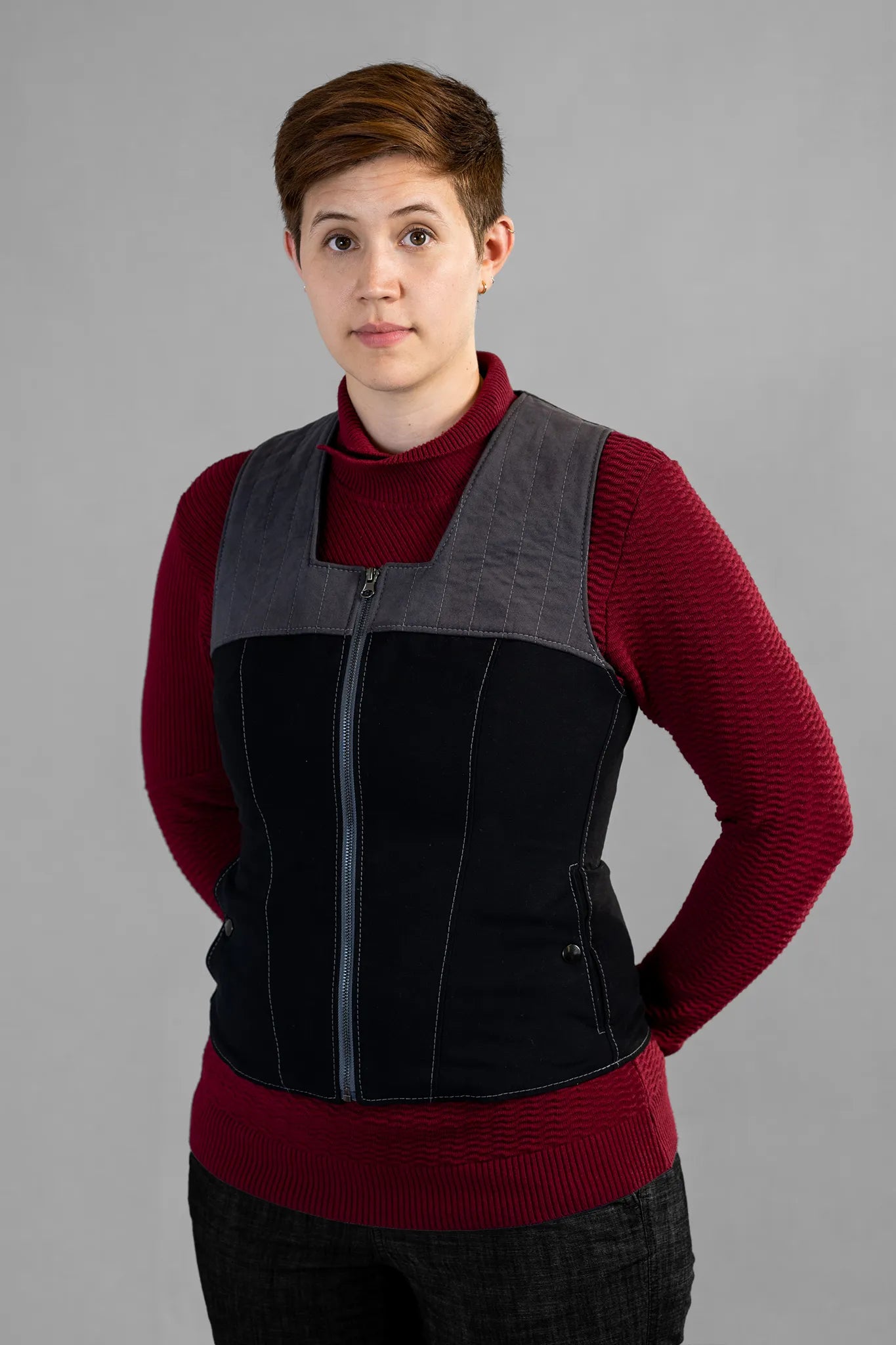 Starfleet 2373 Vest - Wartime Gray [Womens]