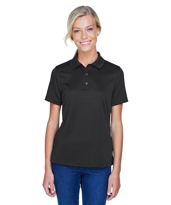 M345W - Harriton Ladies Advantage Snag Protection Plus IL Snap Placket Polo Shirt