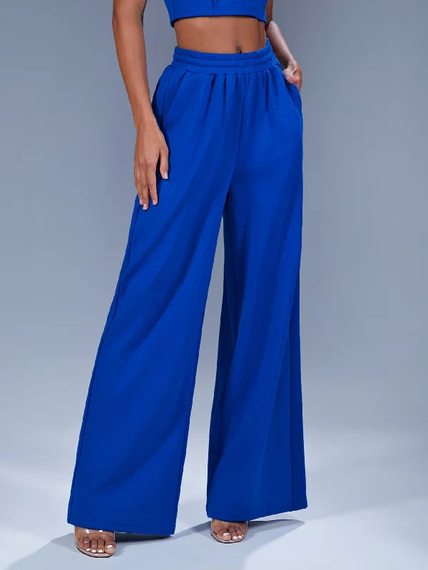 Elegant Plain Natural Long Women Pants