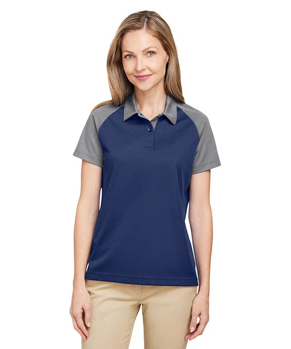 TT21CW - Team 365 Ladies Command Snag-Protection Colorblock Polo Shirt