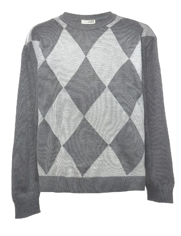 Argyle Jumper - L