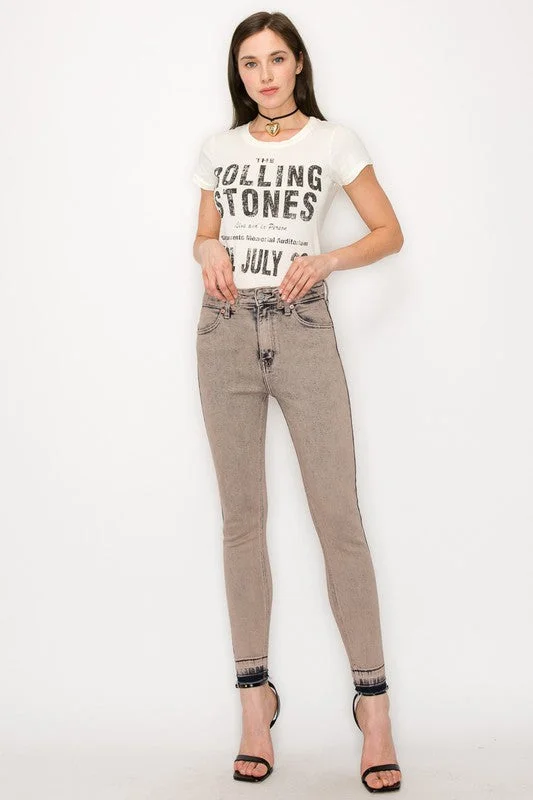 High Rise Stretch Skinny Jeans