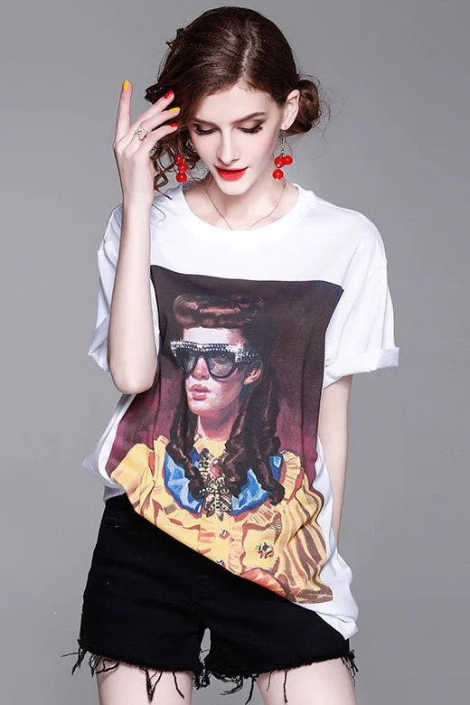 Oversized Printed T-Shirt